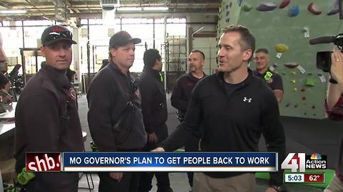 Gov. Eric Greitens announces incentive for veterans entrepreneurs, wants more jobs in MO