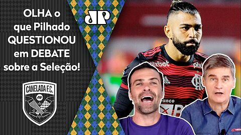 "IMAGINEM ISSO! Vocês ACHAM QUE É IMPOSSÍVEL o Gabigol..." OLHA o que Pilhado QUESTIONOU em DEBATE!