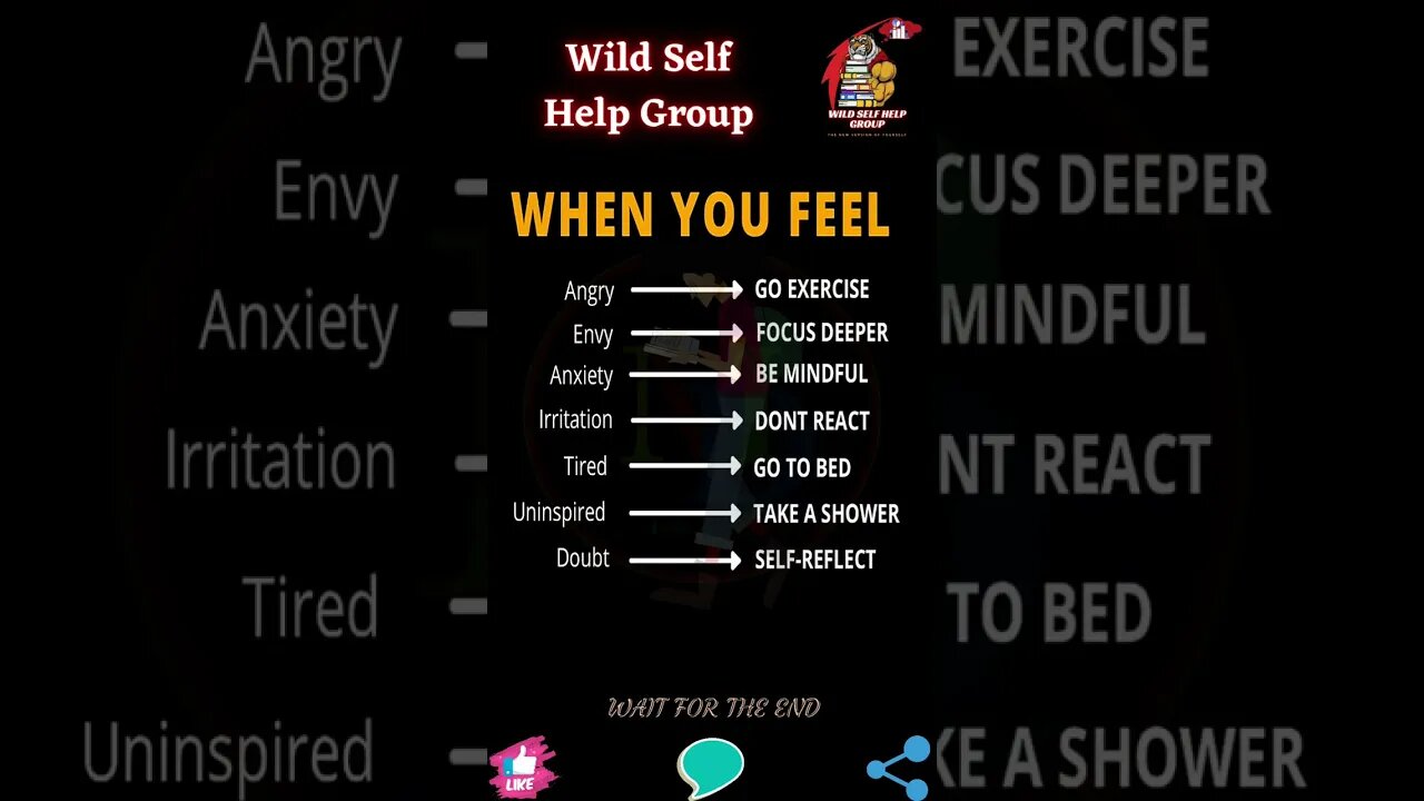 🔥 When you feel 🔥 #shorts 🔥 #wildselfhelpgroup 🔥 16 August 2023 🔥