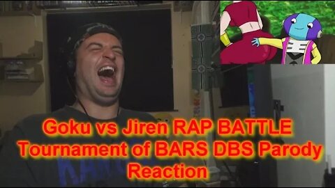 ReactionGoku vs Jiren RAP BATTLE Tournament of BARS DBS Parody