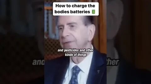 How To Charge The Bodies Batteries