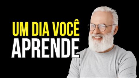 UM DIA VOCÊ APRENDE...