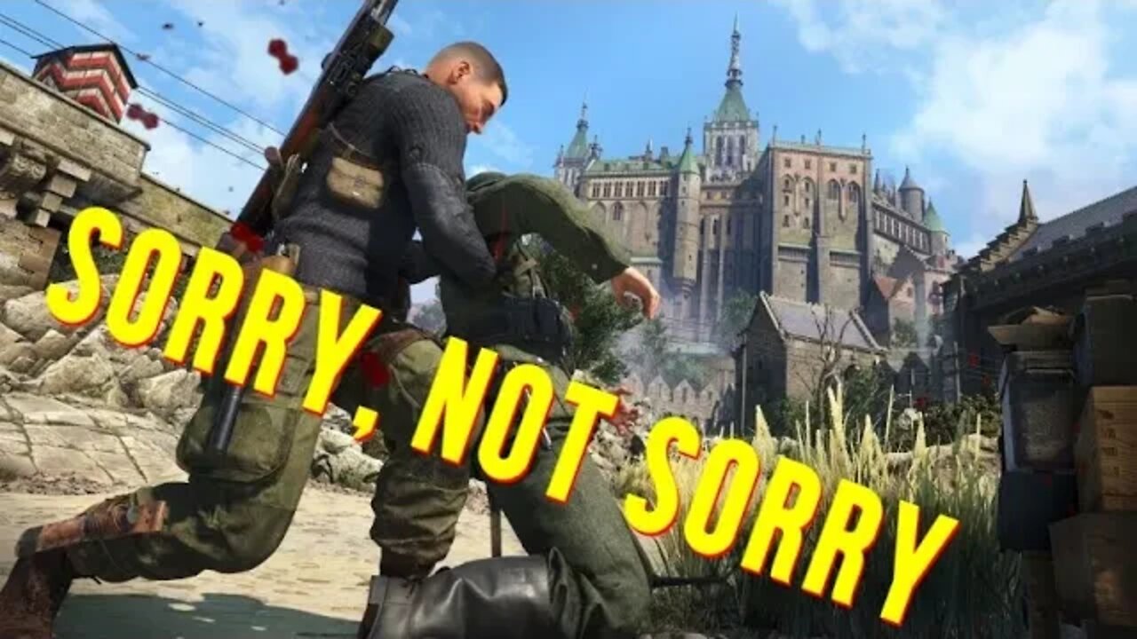 Acting like an NPC: Sniper Elite 5