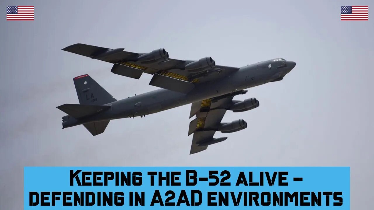 Keeping the B 52 alive - defending in A2AD environments #b52 #b52bomber