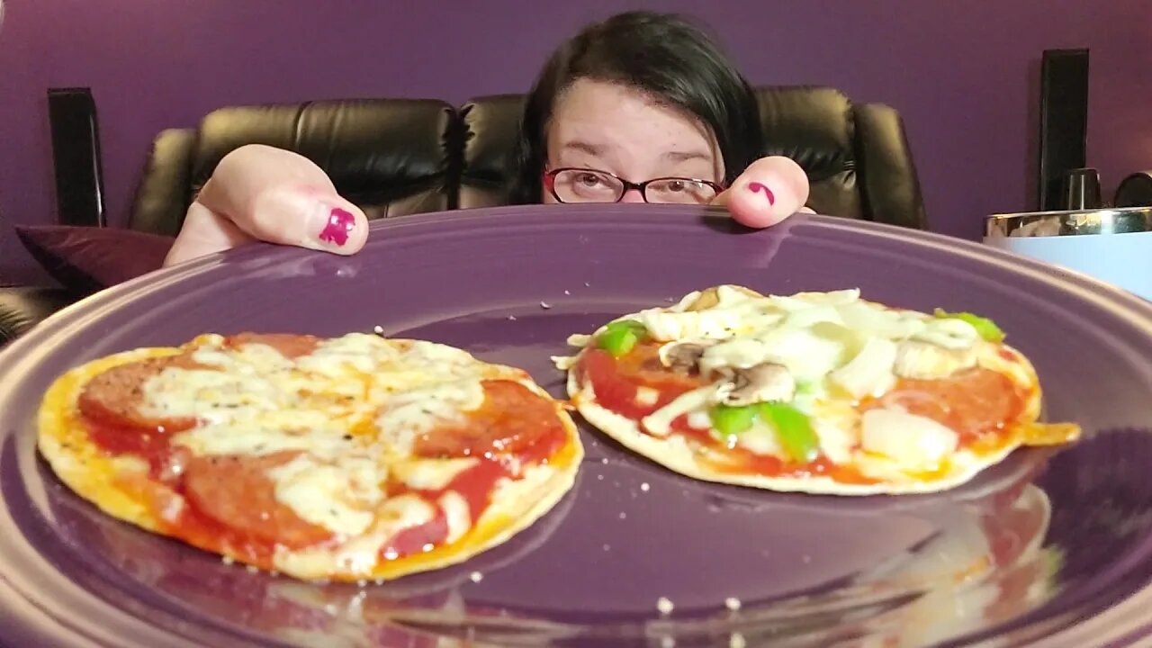 mini pizza mukbang 🍕🍕🍕🤤🤤🤤