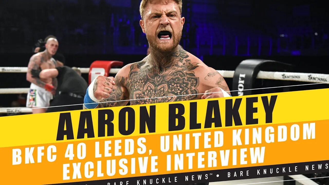 #ArronBlakey has sharpened his tools with #RicoFranco to prepare for his TKO win in Leeds #BKFC40