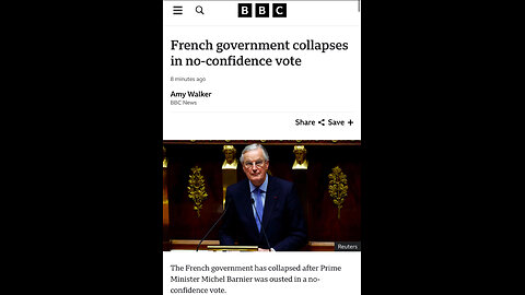 French Government Collapses