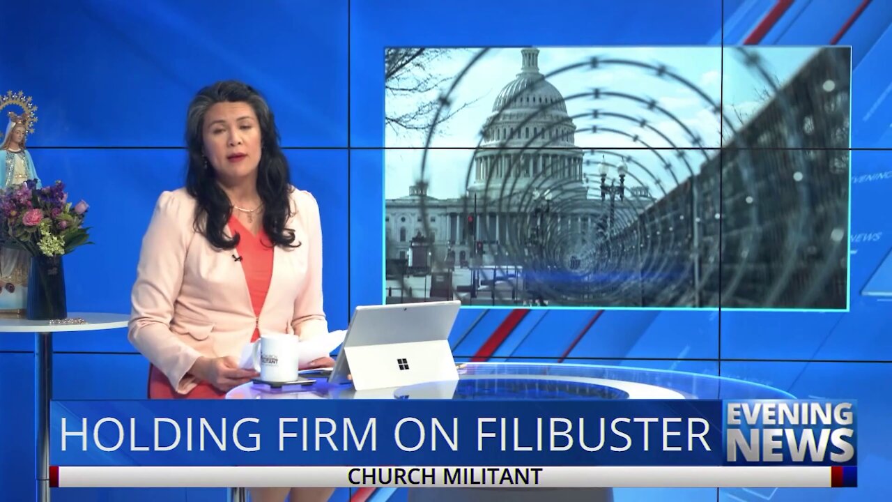 Holding Firm on Filibuster — Evening News