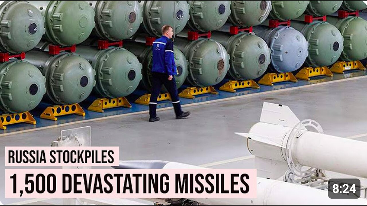 Russia amasses 1,500+ devastating missiles—what’s their next move?