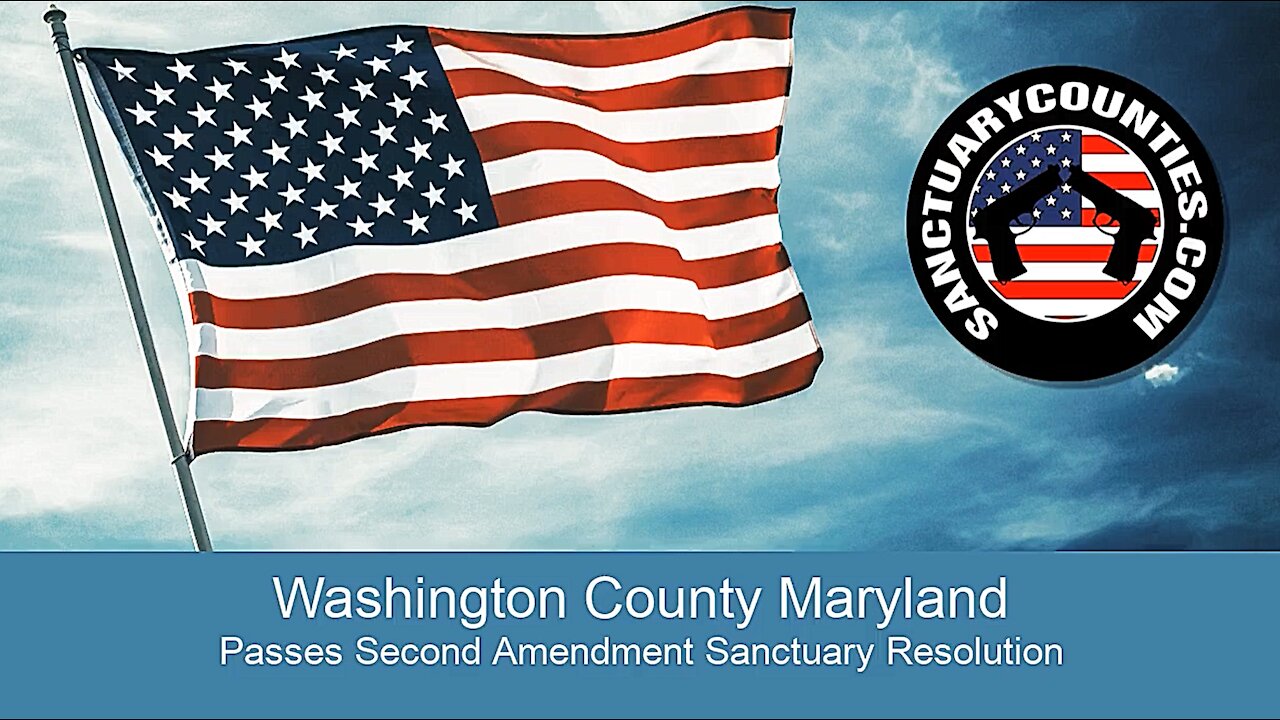 Washington County Maryland Declared a Second Amendment Sanctuary