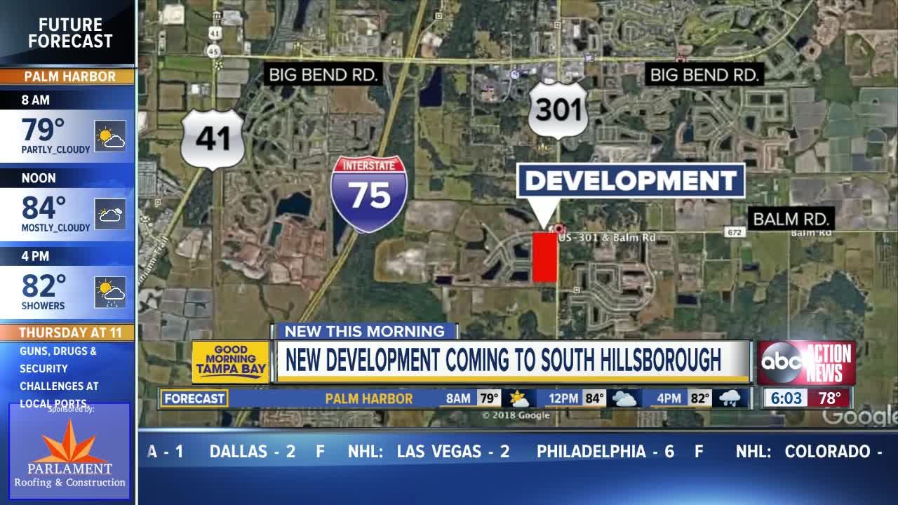 New shopping center coming to south Hillsborough Co.