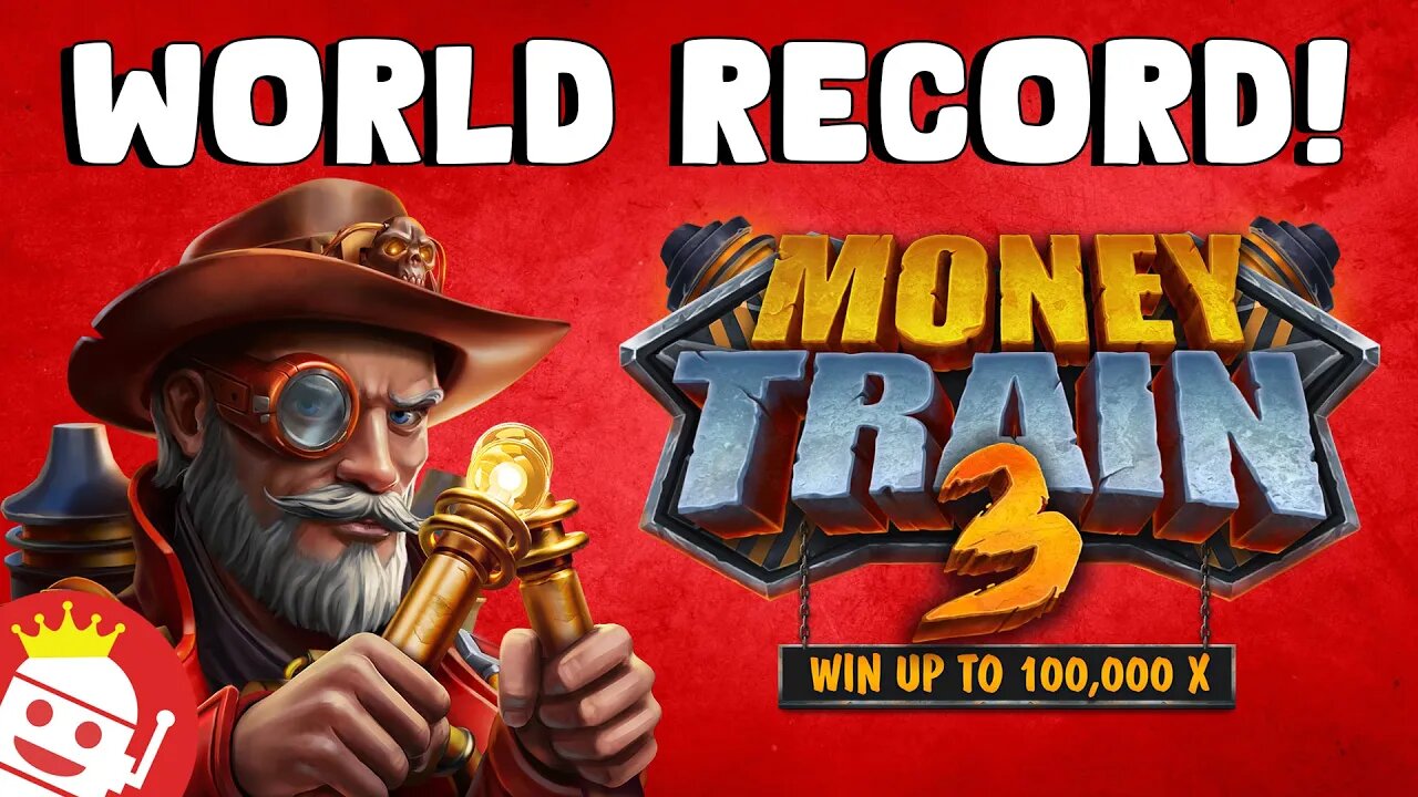 MONEY TRAIN 3 😱 WORLD RECORD LARGEST WIN EVER!