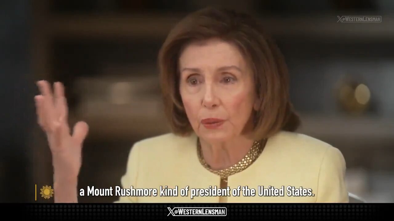 Pelosi’s Insulting Comparison: Biden and Mount Rushmore