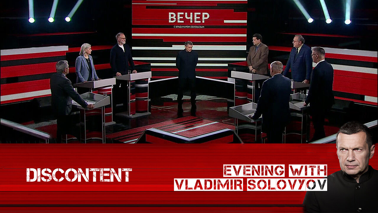 Evening with Vladimir Solovyov. Dissatisfaction with Zelensky in Ukraine is growing.