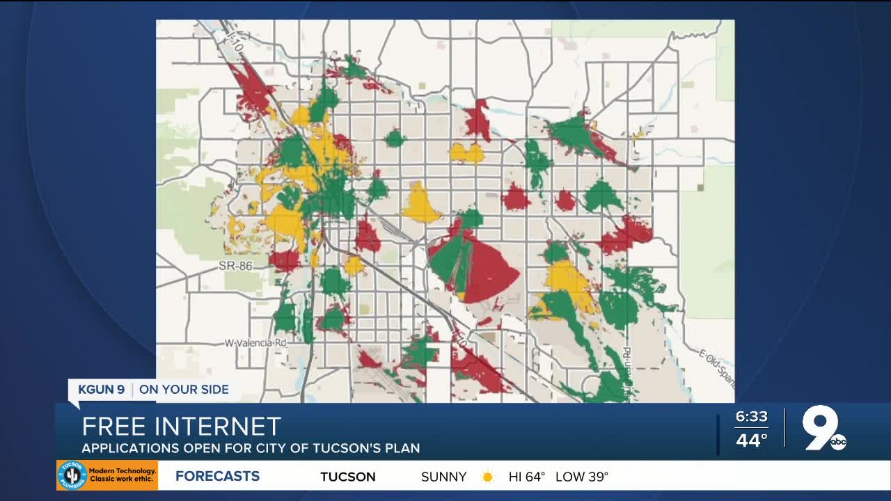 Applications open for Tucson households to receive free wireless access