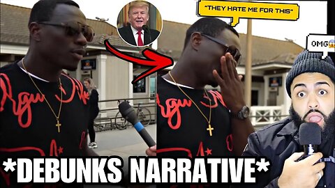 African Man EMOTIONAL Speaking about Donald Trump & The black Community! "I LOVE THAT MAN"