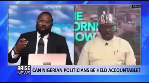 Arise News anchor quickly interjected leader of Tinubu’s support group, as he lied