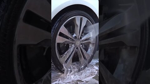 Nasty Mercedes Wheel Cleaning #shorts #detailing #cars