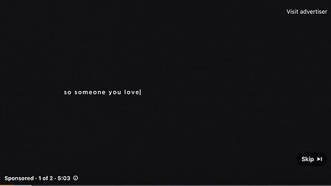 Advert on yt 🌈 woke ?