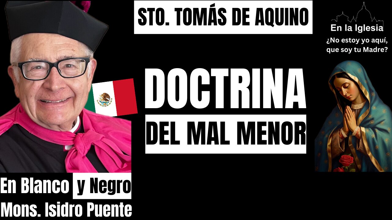 ¿VOTAR O NO VOTAR? DOCTRINA DEL MAL MENOR. Mons. Isidro Puente