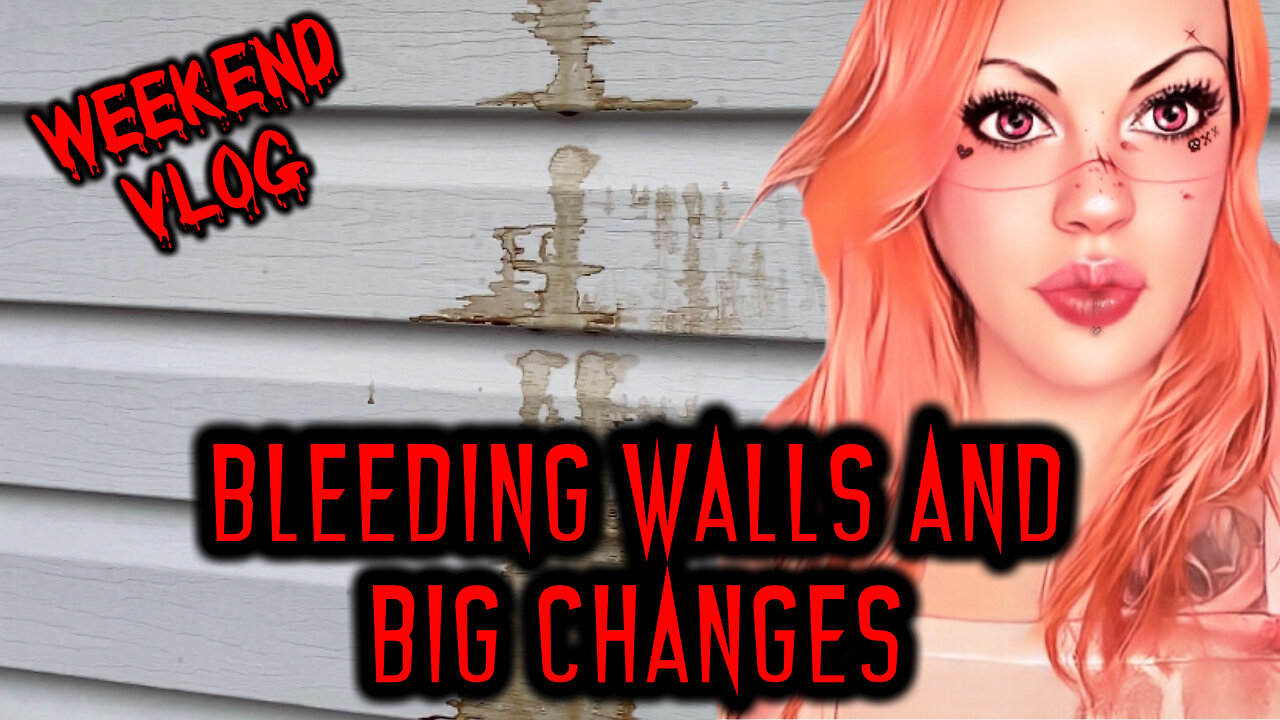 Bleeding Walls and Big Changes Weekend Vlog