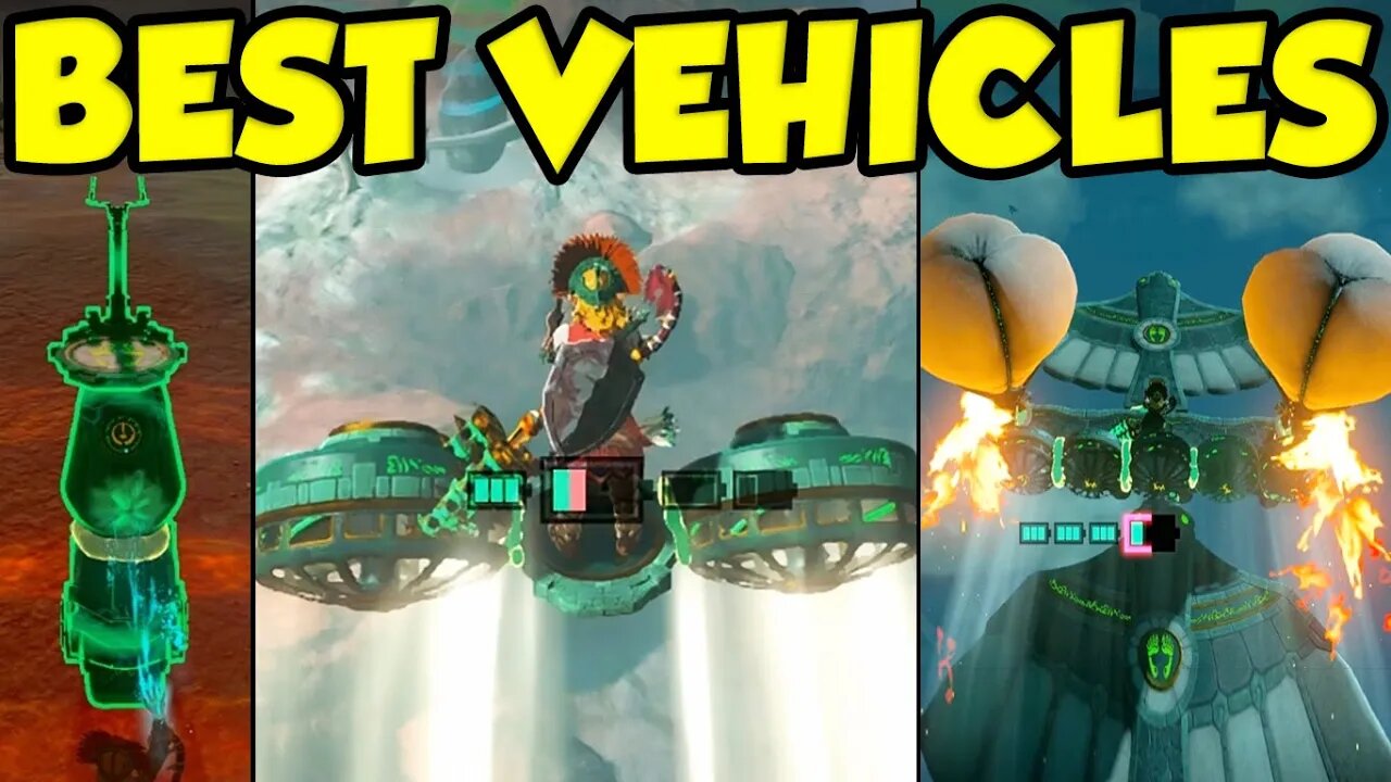 BEST VEHICLE BUILDS For Zelda: Tears of the Kingdom