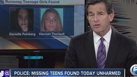 Police: Missing teens found today unharmed