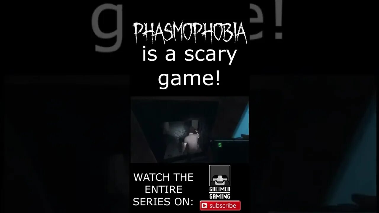 Funny Moments In Phasmophobia! #shorts