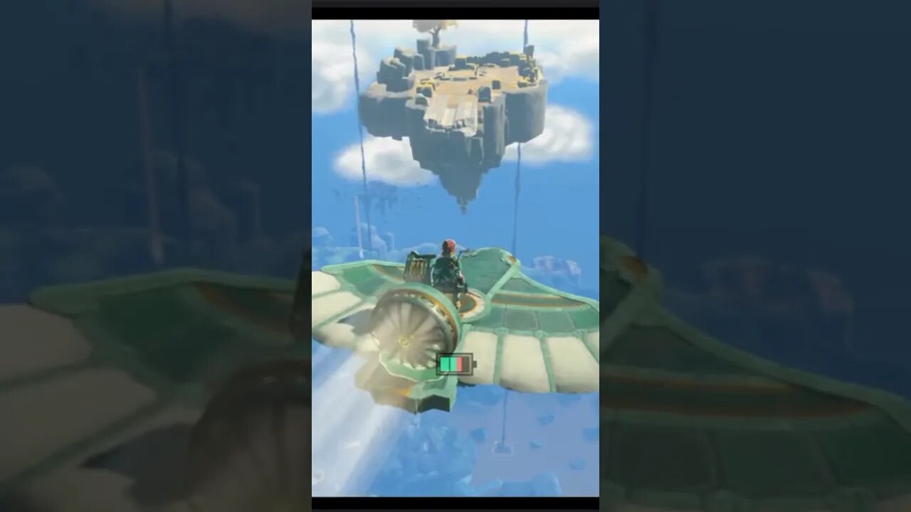 Its Actually Working! #tearsofthekingdom #Link #flying #shorts