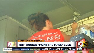 Volunteers 'Paint the Town' this weekend