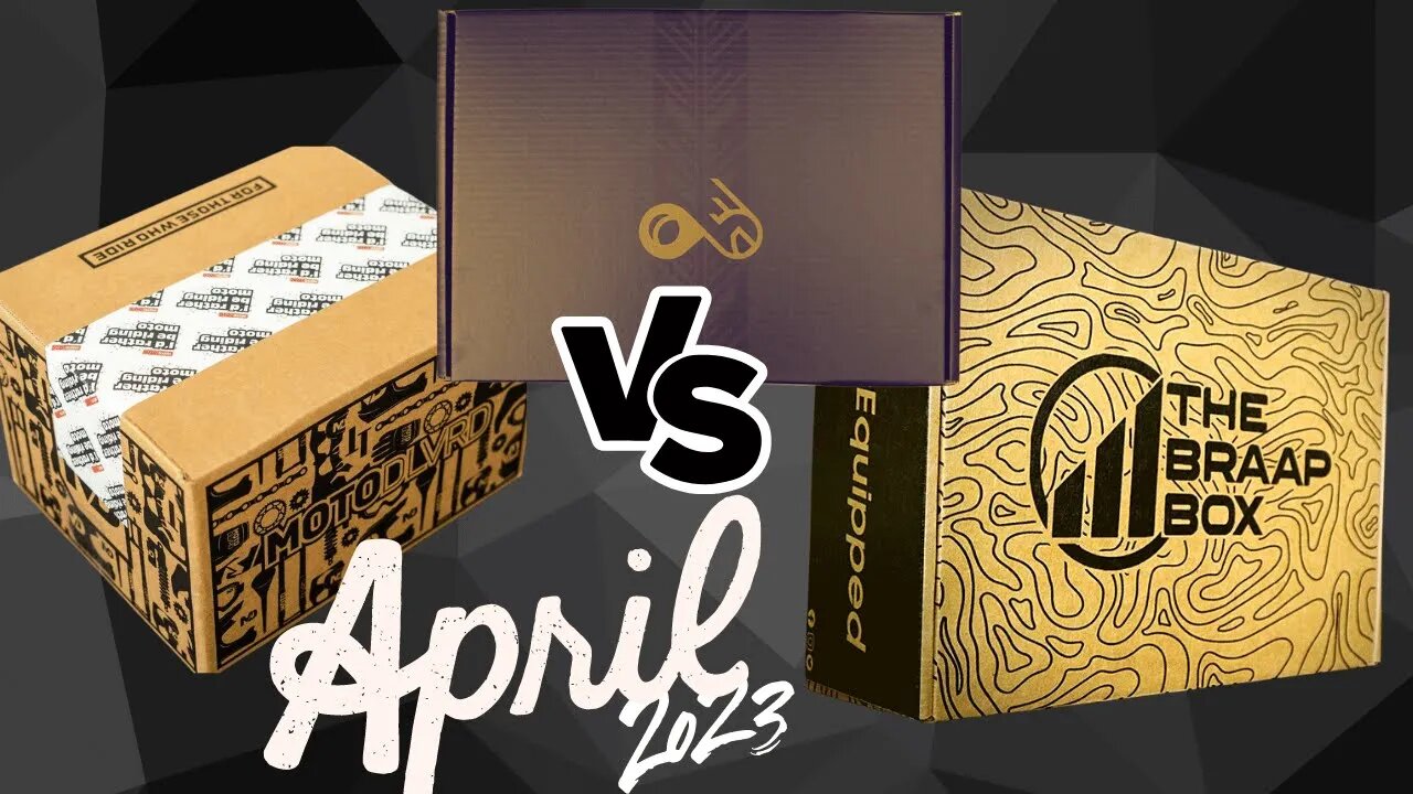 Unboxing DIRTBIKE membership boxes! (April 2023)