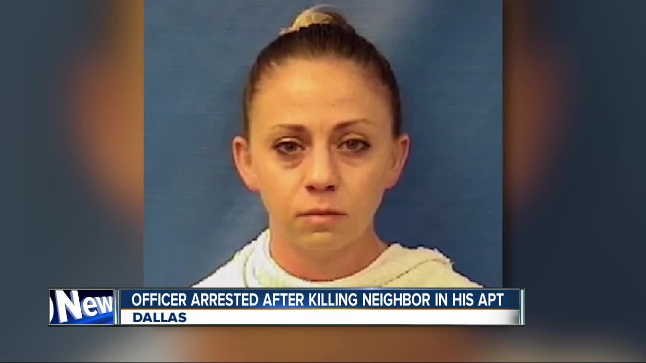 Dallas police officer arrested in death of neighbor