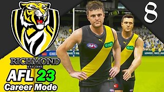 WILL RICHMOND MAKE FINALS? AFL 23 Richmond Tigers: Management Career Gameplay #8