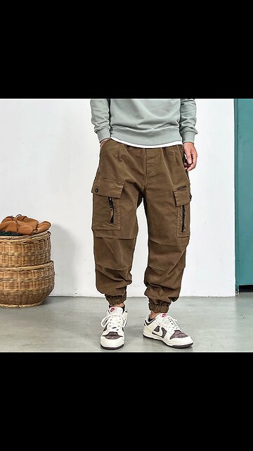 High Quality Loose Tactical Cargo Pants For Men