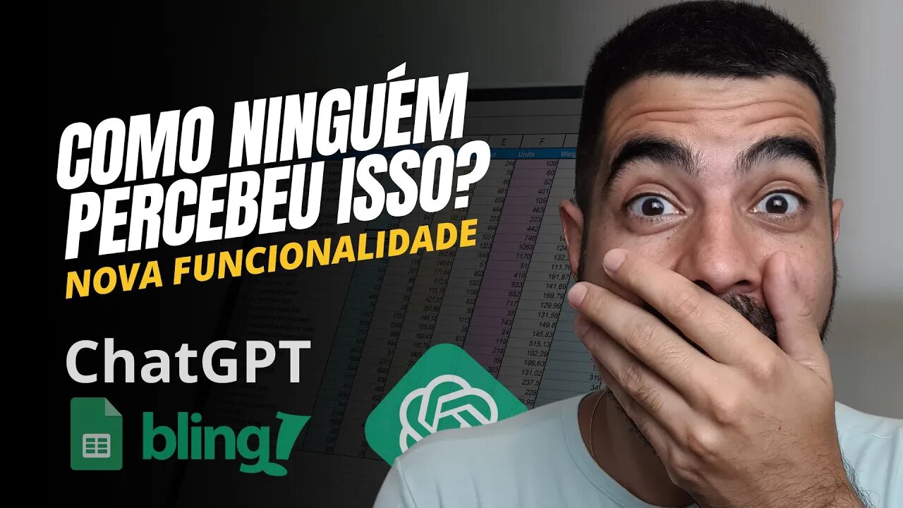 CHATGPT E PLANILHAS Uma Análise Real Usando INTELIGÊNCIA ARTIFICIAL