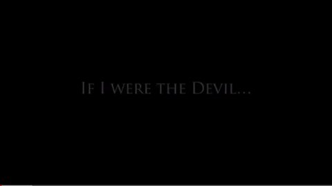 If I were the devil