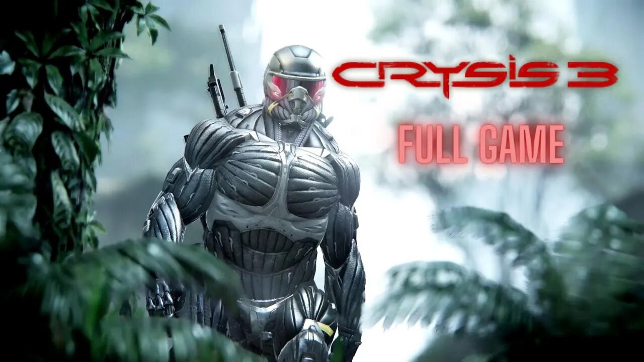 Crysis 3 Full Game Walkthrough Playthrough Gameplay Longplay - No Commentary (HD 60FPS)