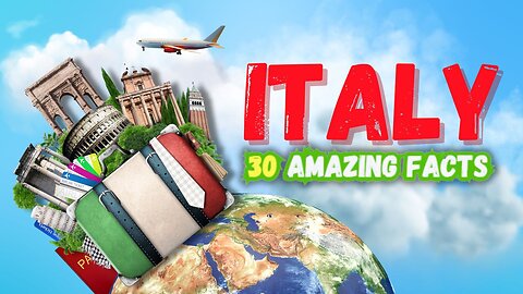 30 Amazing Facts About Italy | Italy Tourist Attractions | Hidden Gems