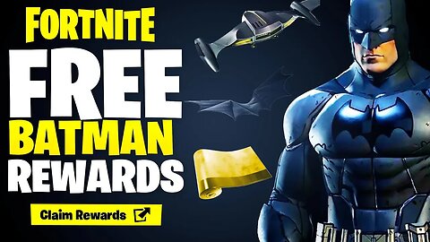 The New "FORTNITE X BATMAN" Rewards In Fortnite! (New Batman Event!)