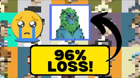 LOSING 96% WITH AN ELROND NFT