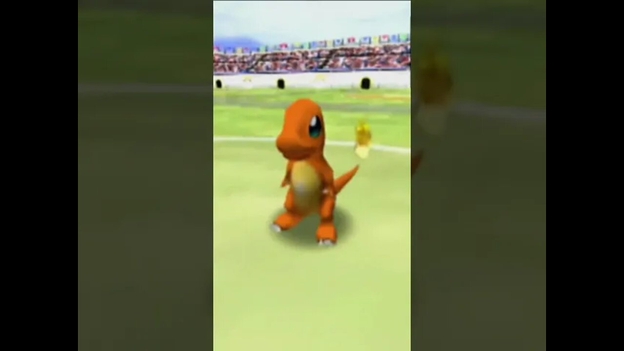 Pokémon Stadium 2 - Charmander Uses Sunny Day