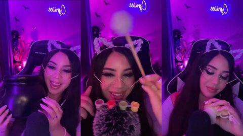 ASMR TIKTOK REPLAY - Whispers and Tapping to sleep - KITTY DRESS UP