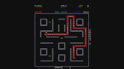 Nibbler - videogame arcade videogioco Snake Sala Giochi anni 80