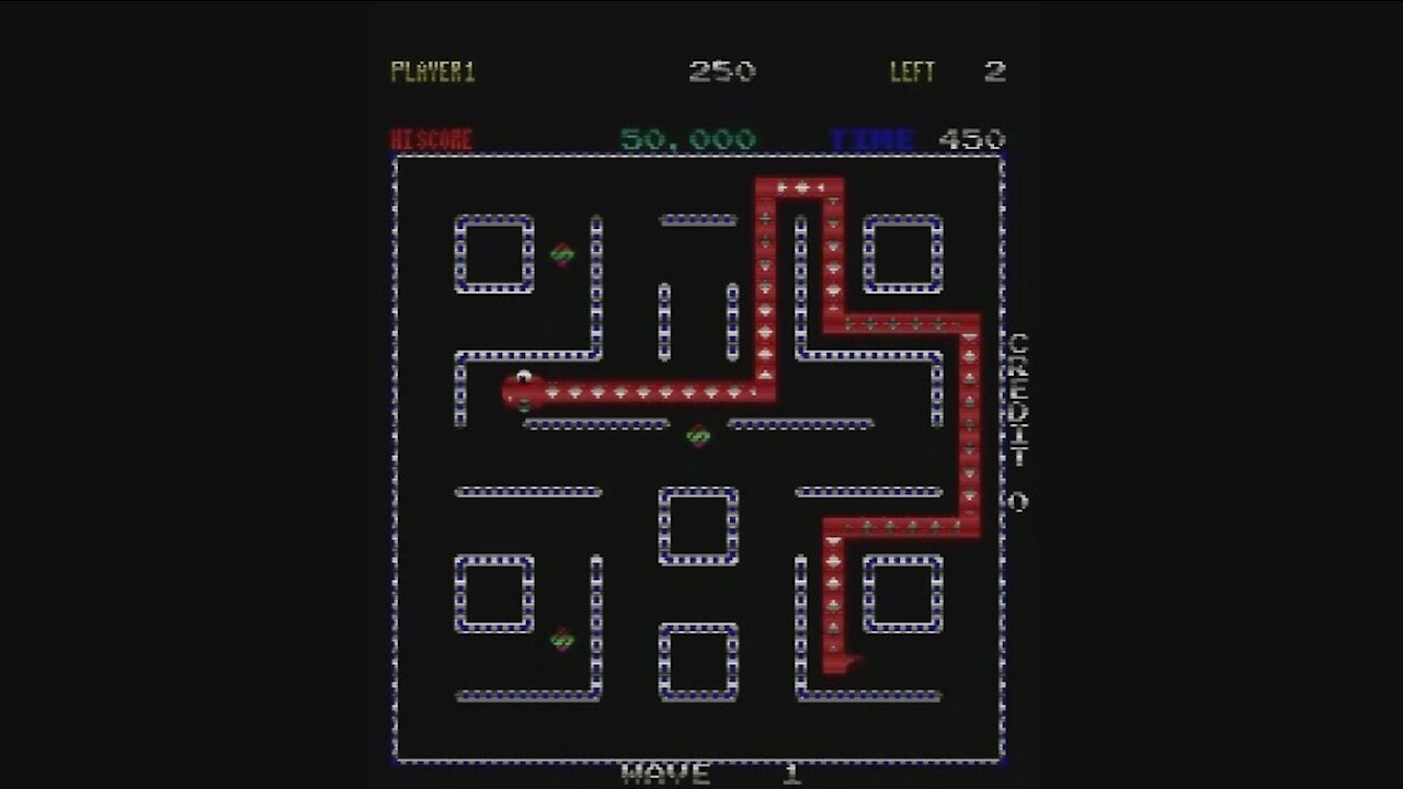 Nibbler - videogame arcade videogioco Snake Sala Giochi anni 80