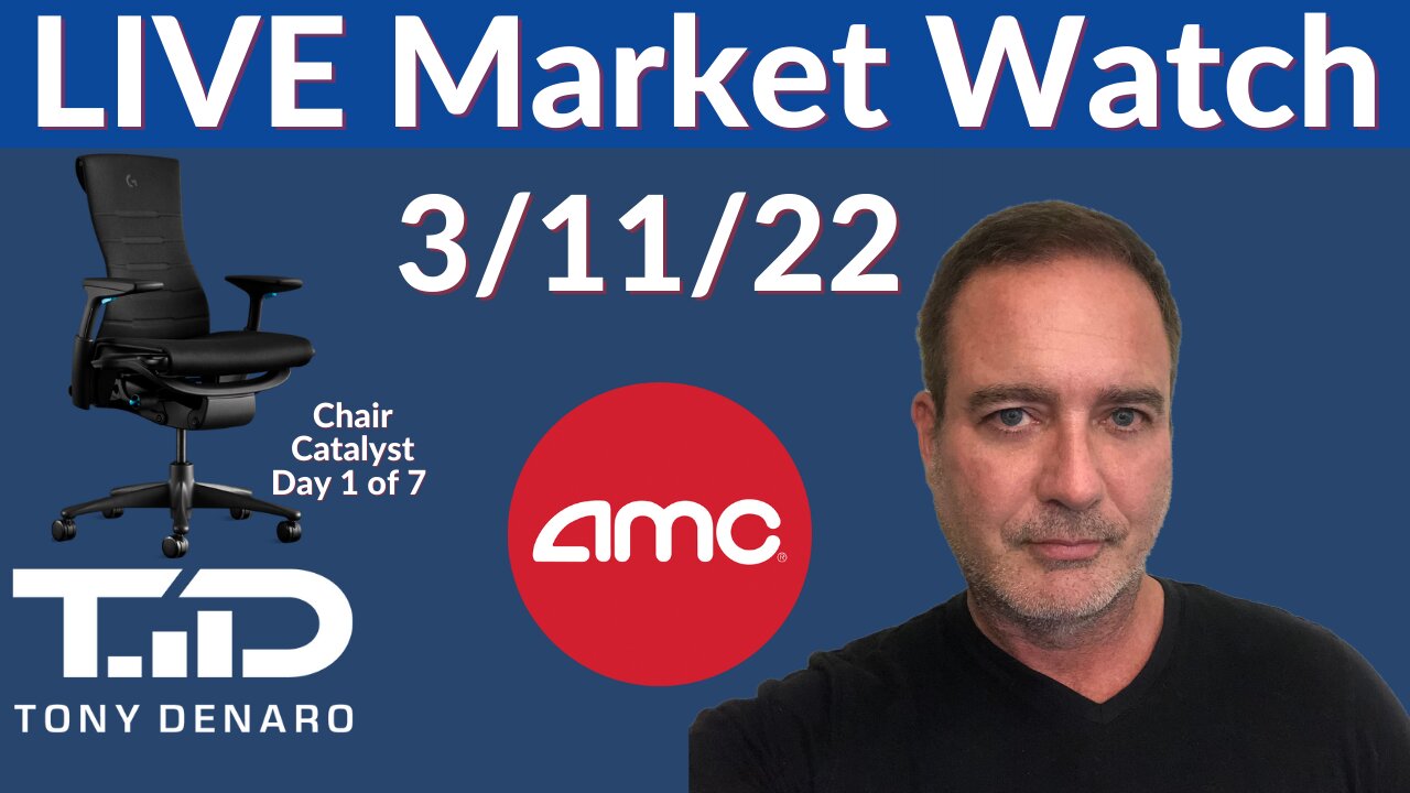 Market Watch Live Stream 3-11-22 | Tony Denaro