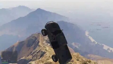 Best Truk Music Remix In The MOUNTAINS GTA5 GamePlay