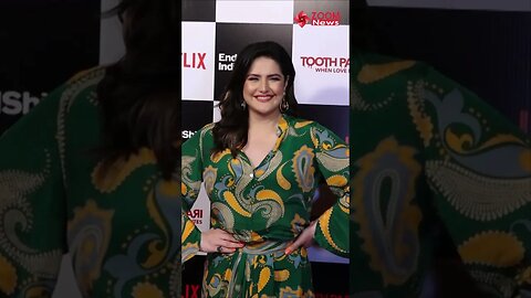 Zareen Khan attends Netflix Series Tooth Pari Launch Party #shorts