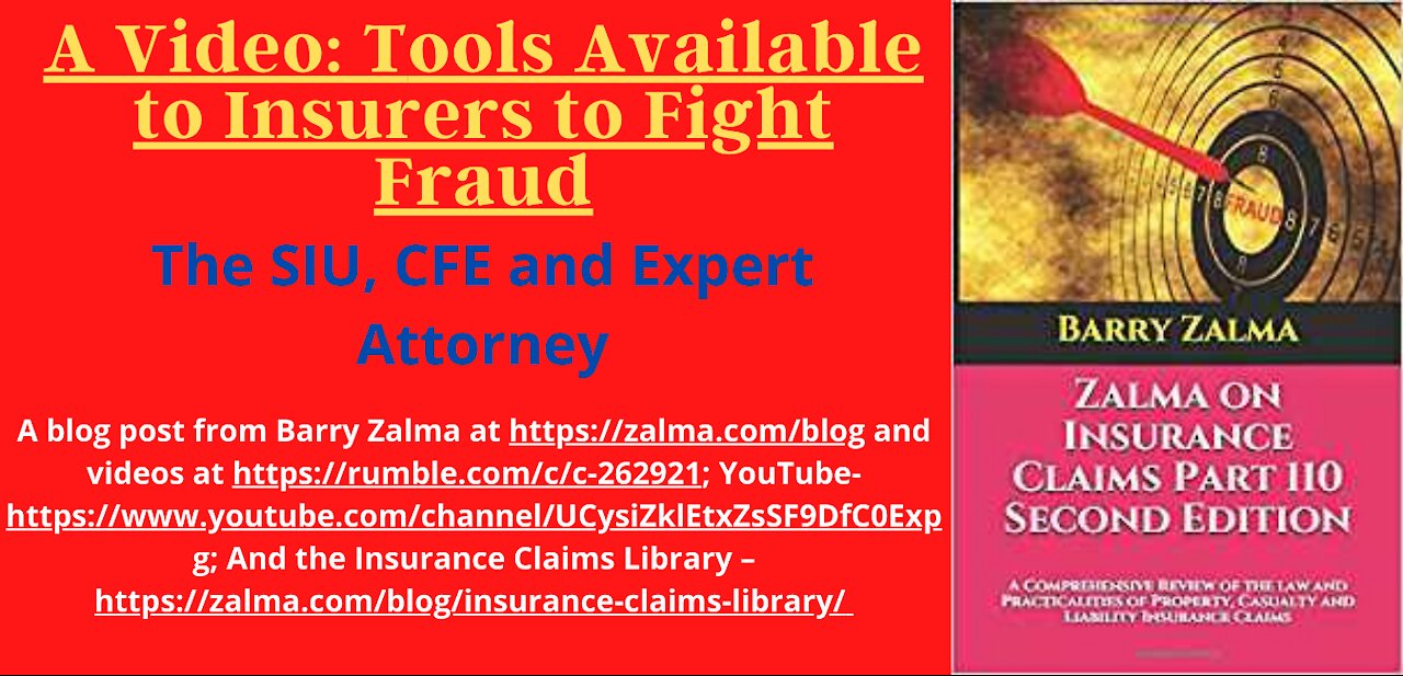 Tools Available to Insurers to Fight Fraud