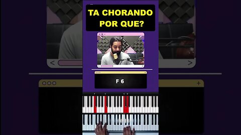 Tá chorando por que?