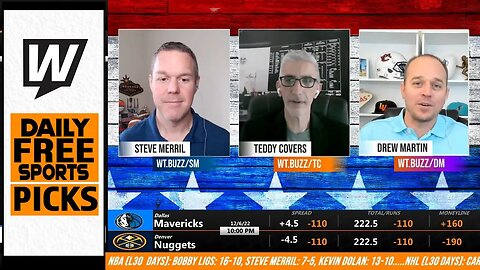 Free Sports Picks | WagerTalk Today | College Basketball Picks | Rams vs Raiders Preview | Dec 6